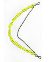 Cute Womens Fluorescein Plastics Jeans Chain Colorful - Front View