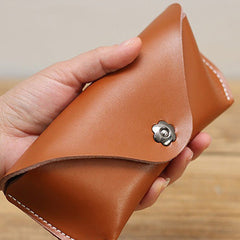 Handmade LEATHER Womens Sunglasses Box Case Brown Glasses Holder For Men