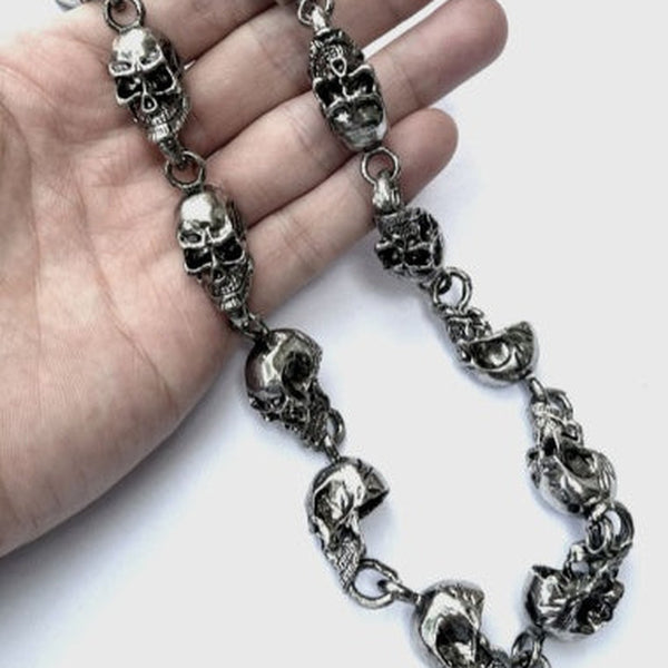 Skull Chain for Wallet Skull Pants Chain Cool Wallet Chains Skull Wallet Chain Wallet Skull Chain