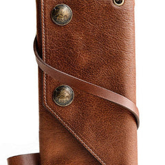 Biker Chain Wallet Leather Wallet With Chain Mens Leather Chain Wallet for Men