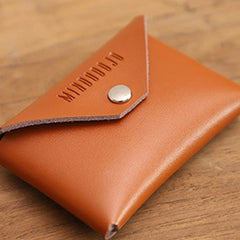Cute Brown Leather Card Holder Women Coin Wallet Multi Card Wallets For Women
