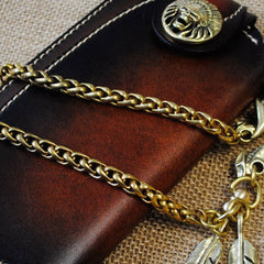 Handmade Biker Wallet Leather Biker Chain Wallets Cool Wallet On A Chain Best Wallet With Chain