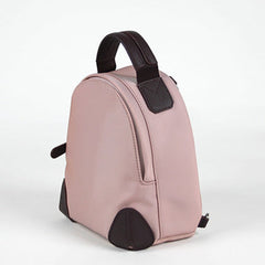 Womens Nylon Small Backpack Purse Pink Convertible Crossbody Bag Nylon Backpack Shoulder Bag for Ladies