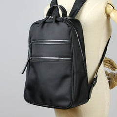 Womens Nylon Backpack Purse Black Best Satchel Backpack Nylon School Rucksack for Ladies