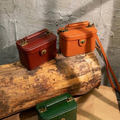 Box Crossbody Bag Womens Box Handbags Box Style Purse Box Purses Handbags Handmade Leather Box Bag
