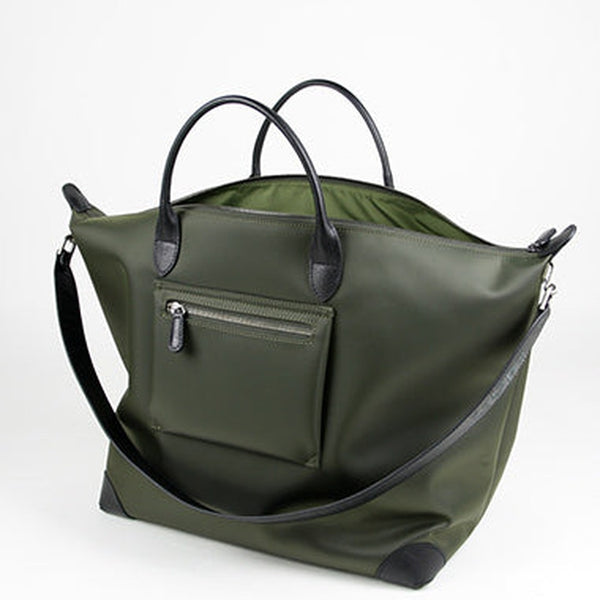 Green Womens Nylon Shoulder Totes Green Womens Nylon Shoulder Handbag Nylon Handbag Purse for Ladies