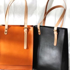 Black Tote Leather Bags Handmade Black Leather Tote Bags for Women Black Leather Work Tote Bag