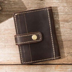 Credit Card Wallet for Men Leather Card Wallet Mens Small Card Wallet Card wallets for Men