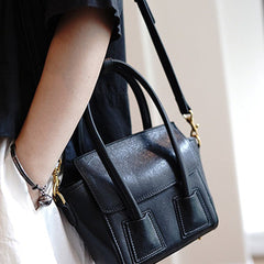 Black Womens Small Handbag Womens Shoulder Handbag Small Brown Onthego Purse for Ladies