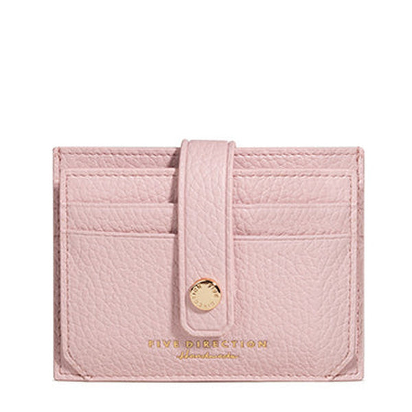 Cute Women Pink Vegan Leather Small Card Holder Card Wallet Slim Card Holder Credit Card Holder For Women