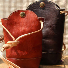 Handmade Leather bag for women leather phone bag shoulder bag crossbody bag