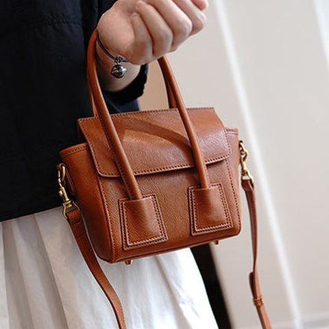 Brown Womens Small Handbag Womens Shoulder Handbag Small Brown Onthego Purse for Ladies