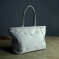 Gray Womens Nylon Shoulder Tote Womens Nylon Shoulder Tote Gray Nylon Handbag Shoulder Purse for Ladies