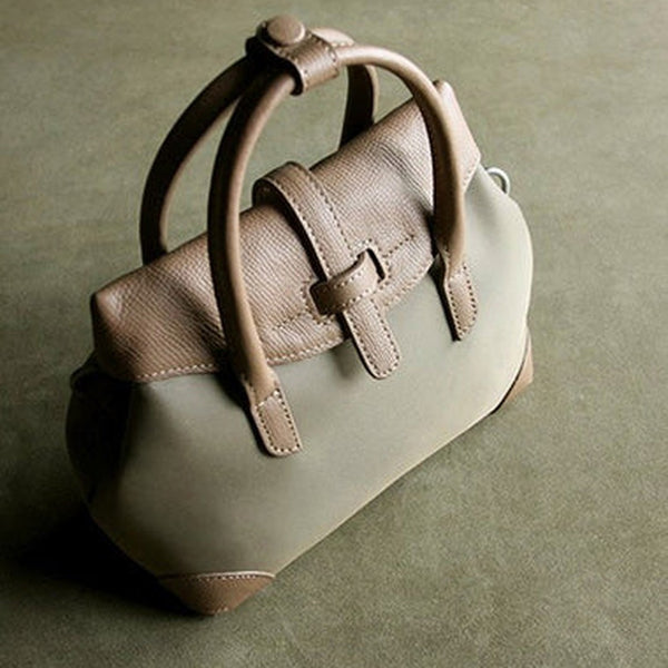 Small Womens Khaki NYLON Handbag Purse Cute NYLON Shoulder Bag Crossbody Purse for Ladies