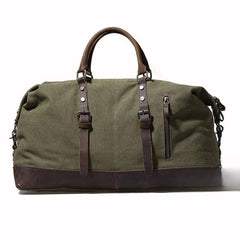 Blue Waxed Canvas Weekender Bag Waxed Canvas Duffle Bag Blue Large Canvas Leather Duffle Bag