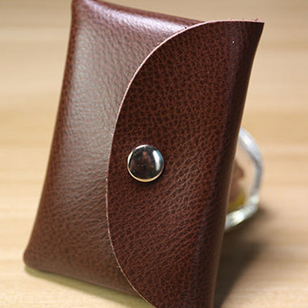 Cute Women Coffee Leather Mini Coin Wallet Change Wallet For Women