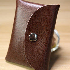 Cute Women Coffee Leather Mini Coin Wallet Change Wallet For Women