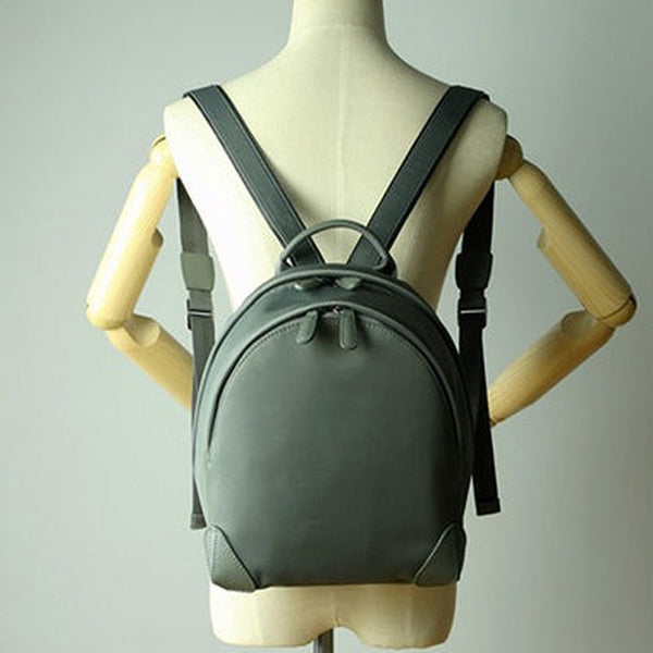 Womens Nylon Small Backpack Purse Dark Gray Best Mini Backpack Purse Nylon Rucksack for Ladies