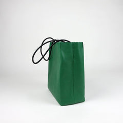 Cute Womens Small Gray Leather Shoulder Tote Bag Small Best Tote Shopper Bag Purse for Ladies