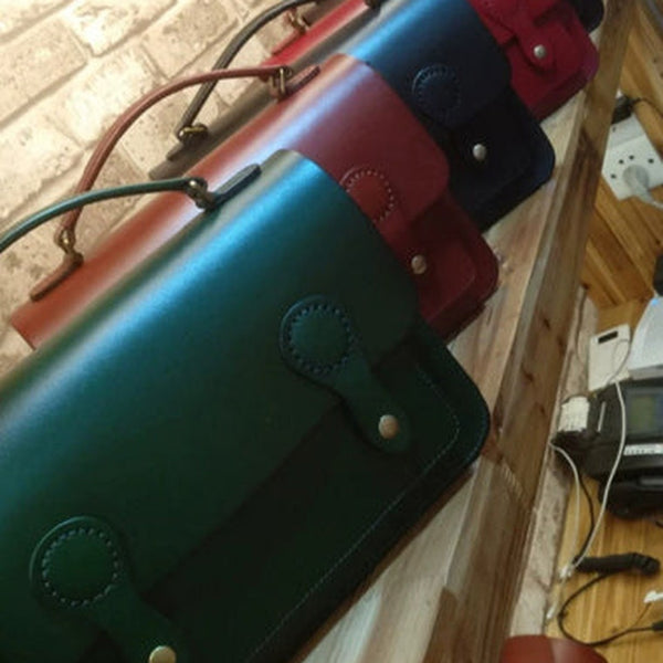 Womens Leather Satchel Crossbody Bag Handmade School Handbag Shoulder Bag for Ladies