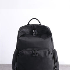 Womens Nylon Laptop Backpack Best Travel Backpack Purse Nylon Black School Rucksack for Ladies