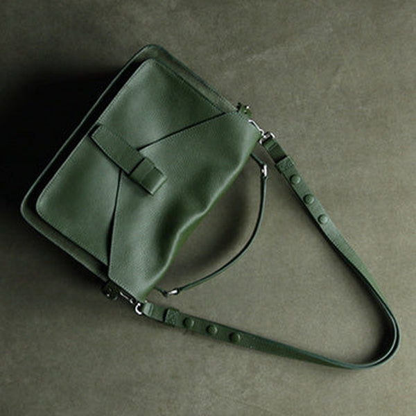 Cute Green Leather Womens Satchel Handbag Satchel Shoulder Bag Mini Satchel Bag for Women