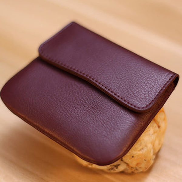 Wine Cute Women Leather Card Wallet Mini Coin Wallets Slim Wine Card Holder Wallets For Women