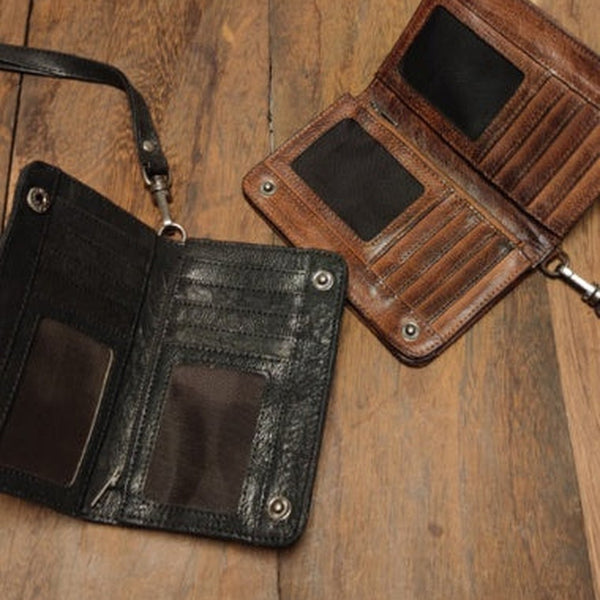Leather Clutch Wallet Leather Wristlet Wallet for Men Wristlet Wallet Small Wristlet Wallet