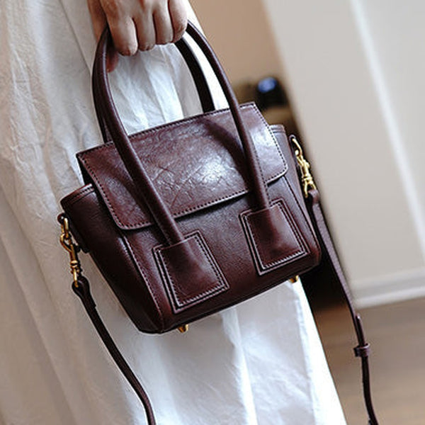 Coffee Womens Small Handbag Womens Shoulder Handbag Small Brown Onthego Purse for Ladies