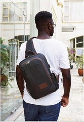 Sling Bag for Big Man - Large Sling Backpack - Large Sling Bag for Big Guys