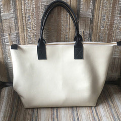 Fashion Womens White Leather Handbag White Cute Handbag Purse For Women