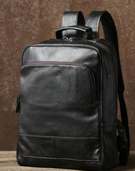 Cool Leather Mens Backpack Large Travel Backpack Hiking Bag for Men