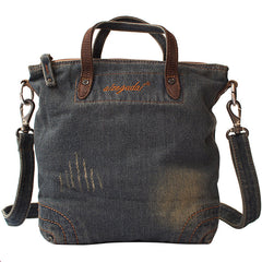 Blue Denim Small Tote Bags Denim Small Tote Side Bags Vintage Small Crossbody Bag For Women