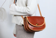 Genuine Leather Cute Crossbody Bag Shoulder Bag Women Girl Fashion Leather Purse