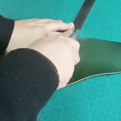 coin purses Cute Leather Card Holders Green Women Coin Wallets Handmade Card Wallet For Women