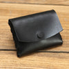 Black Cute Leather Card Holder Womens Cute Coin Purse Wallet Leather Coin Purse