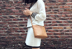 Genuine Leather Cute Crossbody Bag Shoulder Bag Women Girl Fashion Leather Purse