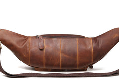 Leather Belt Bag Mens Fanny Back Waist Bag Fanny Bag For Men