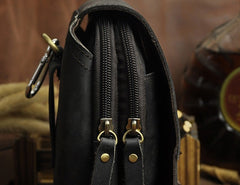 Vintage Leather Belt Pouch for Men Waist Bag BELT BAG For Men