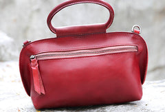 Handmade handbag purse leather crossbody bag purse shoulder bag for women