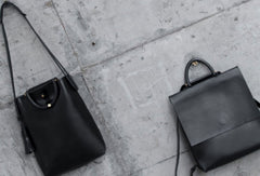 Genuine Leather handbag shoulder bag for women leather shopper bag - EverHandmade
