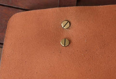 Handmade leather men Briefcase messenger vintage shoulder laptop bag vintage bag - EverHandmade