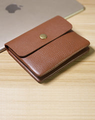 Cute Women Pink Leather Mini Zip Coin Wallets Change Wallets Slim Billfold Wallet For Women