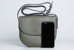 Cute Leather Women Round Crossbody Bag Shoulder Bag Purse for Women