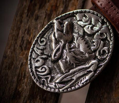Handmade Leather Mens Belts Custom Cool Leather Men Black Belt for Men