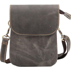 Cool Black Leather Mens Small Vertical Courier Bag Brown Messenger Bags Blue Postman Bag For Men