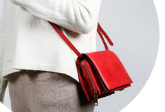 Cute Leather Womens Small Crossbody Bag Purse Shoulder Bag for Women
