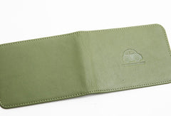 Genuine Leather Cute billfold Slim Wallet License Card Holder Wallet Purse For Women Girl