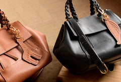 Handmade Genuine Leather Handbag Crossbody Bag Shoulder Bag Purse For Women - EverHandmade