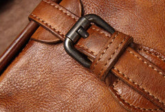 Vintage Leather Doctor Crossbody Bag Shoulder Bag Purse For Women